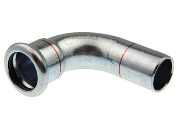VSH Xpress acier zingué coude coulissant 90° MF 15 x 15 mm