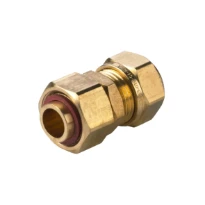 VSH Bicone raccord droit avec ecrou libre FF 15 x 1/2 F