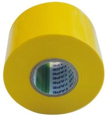 Nitto 21A kleefband 50 mm (rollengte 20m) - geel - prijs per rol - isolatietape voor HVAC, koelleidingen en electro