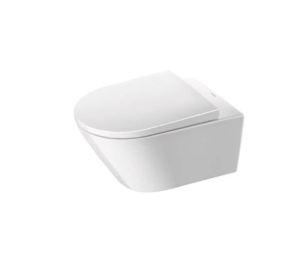 Duravit D-Neo wc-suspendu Rimless PACK (wc-suspendu + siège softclose) sans bride - blanc - B360xD540 mm - fixations invisibles