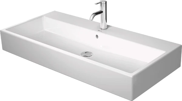 Duravit Vero Air lavabo 1000 x 470 mm - blanc - avec trou de robinet - avec trop-plein - poli