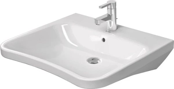 Duravit DuraStyle Vital wastafel 650 x 570 mm - wit - met kraangat - met overloop
