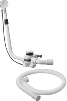 Duravit vid.cable avec tp,p.baign. en ilot, remplissage par vidage,52mm,chromé