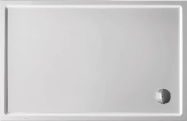 Duravit Starck Slimline receveur de douche rectangulaire 1400 x 900 mm - blanc - antidérapant