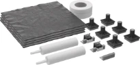 Duravit set de protection acoustique p. receveurs