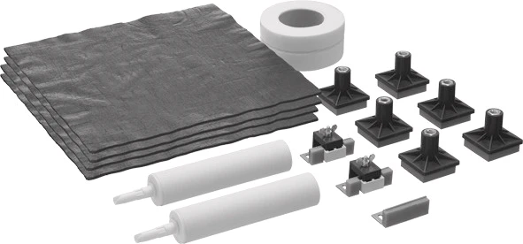 Duravit set de protection acoustique p. receveurs