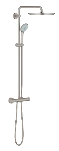 Grohe Euphoria System 310 douchesysteem met douchethermostaat - SuperSteel