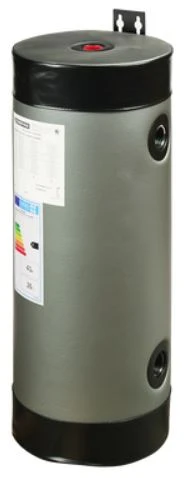 Remeha réservoir tampon 25 litres. Isolation externe, sans bouchons de fermeture pour augmenter la capacité de la boucle de chauffage