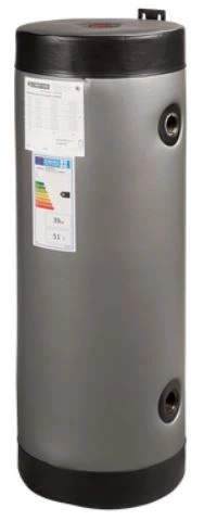 Remeha Acces buffervat 50 liter. Geïsoleerd extern buffervat, zonder afbinddoppen om je capaciteit van je verwarmingskring te verhogen.