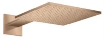 AXOR douche de tête 300/300 1jet modèle mural Brushed Red Gold