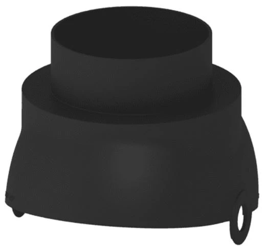 M&G FX Easy scharnierkap 120 Zwart