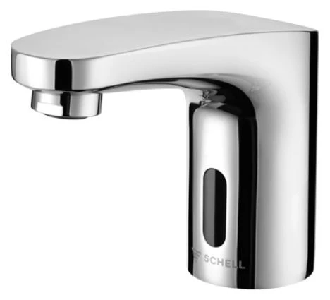 Schell Modus Trend E HD-K electronische wastafelkraan - koudwater - netvoeding - chroom