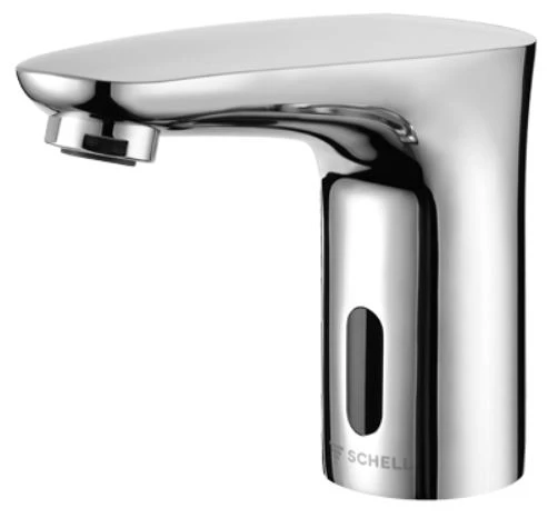 SCHELL MODUS E Elektronische wastafelkr. MODUS E HD-K koudwater, batterijvoeding, chroom