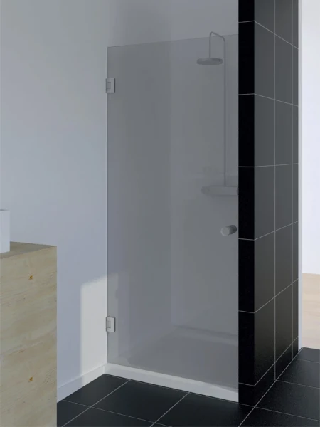 Aquaconcept Inox Concept 101 tot 800 mm links blinkend transparant glasbewerking: geen