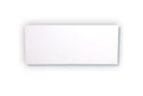 Alixo face de dessous pour cage de protection aluminium blanc - small