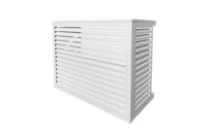 Alixo cage de protection medium 835 x 1050 x 510-610 mm - aluminium laqué blanc