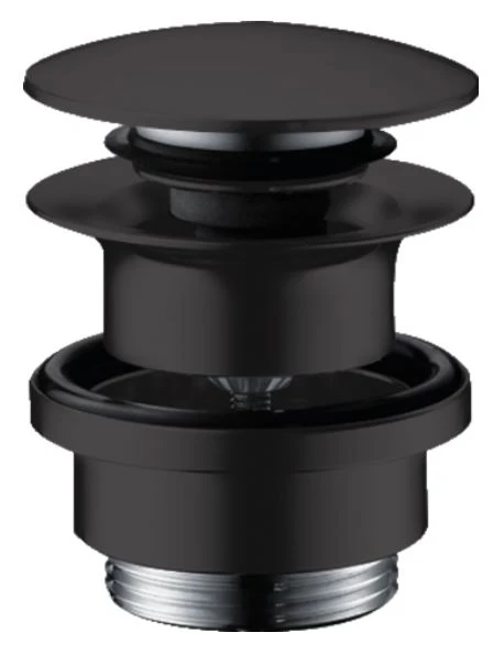 Hansgrohe Push Open DN32 noir mat