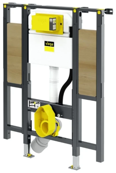 Viega Prevista Dry element toilet pour poignées d’appui  1120 x 910 mm