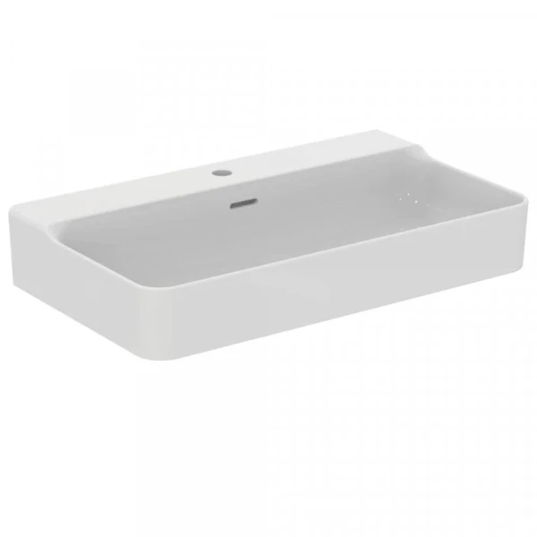Ideal Standard Conca lavabo 800 x 450 mm - blanc - avec trou de robinet - avec trop-plein