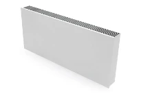 Jaga Briza 12 plug & play 2 tuberable ventilo-convecteur compact H550xT12xB1250 mm - 2124-4074 Watt (EN442 55/45/20) - Ral 9016 Blanc de signalisation