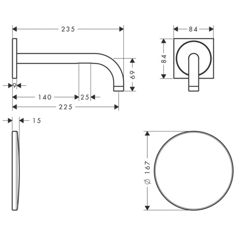 SET DE FINITION AXOR UNO 2 chromé
