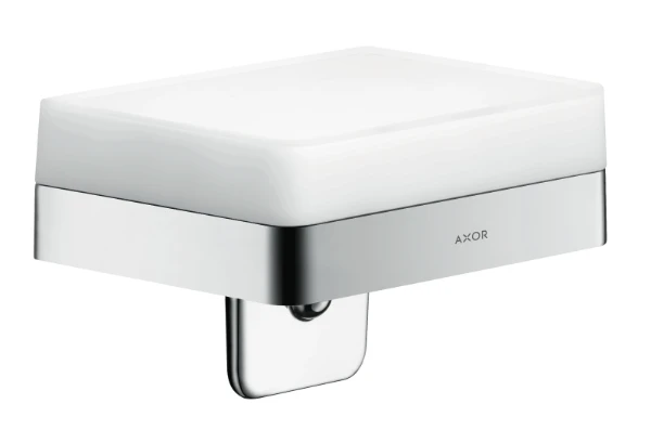 DISTRIBUTEUR SAVON AXOR UNIVERSAL 15 - 9,9 ! cm 180 ML chromé avec tablette