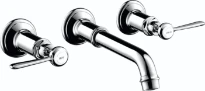 MELANGEUR DE LAVABO 3-TROUS AXOR MONTREUX chromé