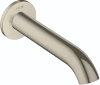 Axor Uno bec pour bain courbé nickel brossé