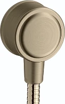 Axor Montreux coude de raccordement 1/2 MM nickel mat Fixfit