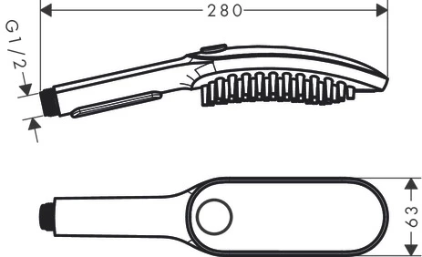 Hansgrohe Furly douche pour chien 150 3j petrol