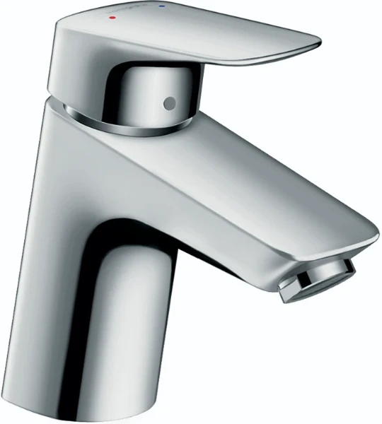 Hansgrohe Logis mitigeur lavabo bec fixe chromé Comfortzone 70, safety function, sans vidage