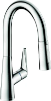 Hansgrohe M5116 - H160 - Mitigeur 160 avec douchette extractible en Sbox - chromé