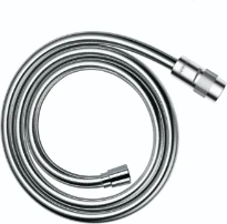 Hansgrohe Isiflex flexible de douche 1/2 x 1600 mm - chromé - 1 écrou conique et 1 écrou cylindrique