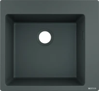 Hansgrohe C510-F450 -évier 450-steen gris