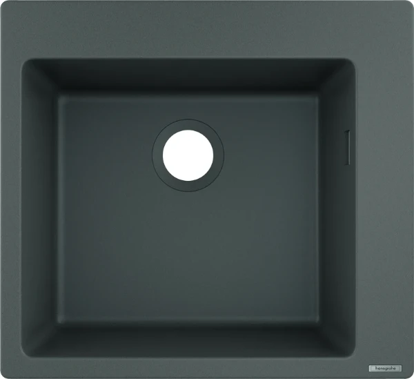 Hansgrohe C510-F450 -évier 450-steen gris