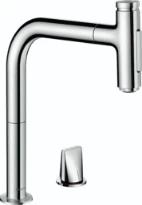 Hansgrohe Metris M7120-H200 Mitigeur Select 200 2trous avec douchette extractible 2jets et Sbox