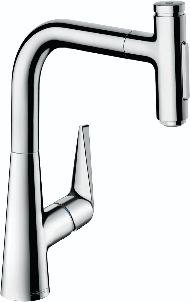 Hansgrohe M5117-H220 Mitigeur Select 220 avec douchette extractible 2jets et Sbox