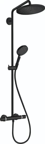 Hansgrohe Croma Select S 280 1jet colonne de douche - noir mat