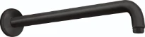 Hansgrohe Universal bras de douche modèle mural 1/2 x 389 mm - noir mat