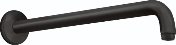 Hansgrohe Universal bras de douche modèle mural 1/2 x 389 mm - noir mat