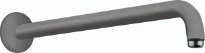 Hansgrohe Universal bras de douche modèle mural 1/2 x 389 mm - noir chromé brossé