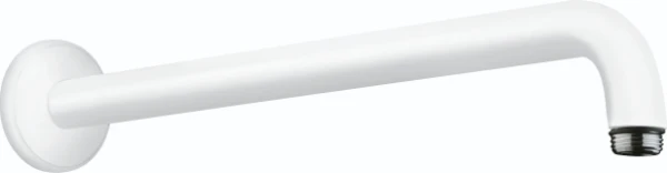 Hansgrohe bras de douche DN15 389mm blanc mat