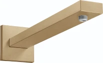 Hansgrohe Square bras de douche 389 mm bronze brossé
