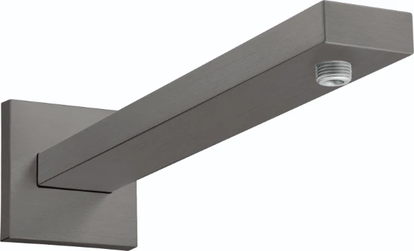 Hansgrohe Square bras de douche 389 mm noir chromé brossé