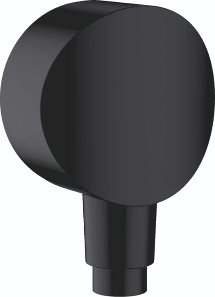 Hansgrohe Fixfit S avec raccordement en plastique noir mat