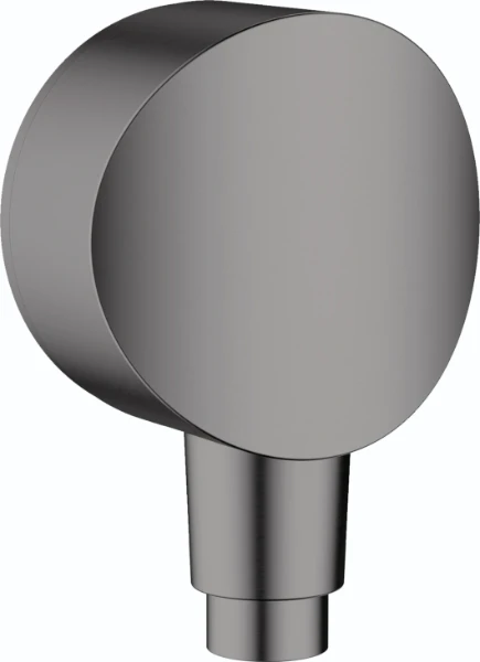 Hansgrohe Fixfit S avec raccordement en plastique noir chromé brossé