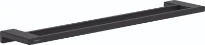 Hansgrohe AddStoris porte-serviette double noir mat
