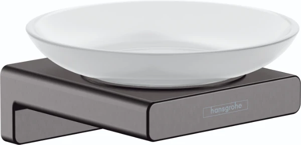 Hansgrohe AddStoris porte-savon noir chromé brossé