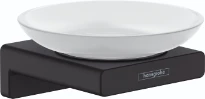 HANSGROHE AddStoris porte-savon noir mat