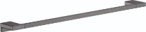 Hansgrohe AddStoris porte-serviette noir chromé brossé